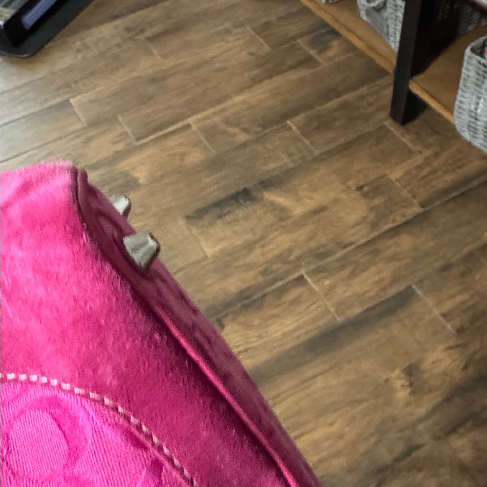 Coach Fuchsia Shoulder Bag - Picture 6 of 8